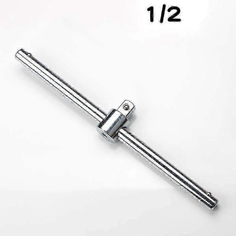 Socket Wrench T-handle Socket Extension Sliding Bar Connection 1/4" 3/8" 1/2"