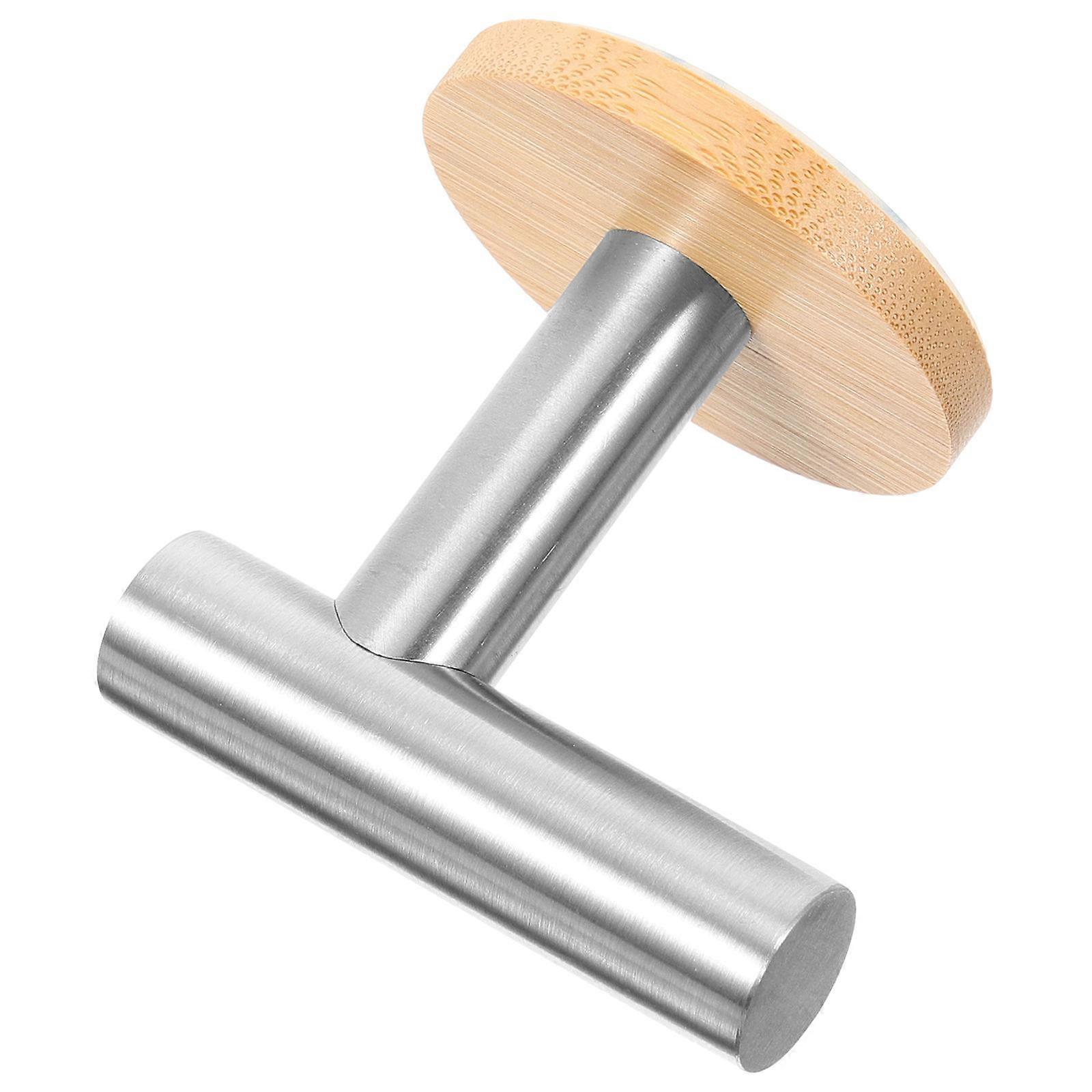 Silver Wall Hook Bathroom Hook with Adhesive Design for Home Use