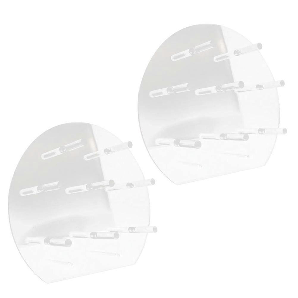 Reusable Acrylic Donut Boards for Storage 2Pcs Clear Display Stands