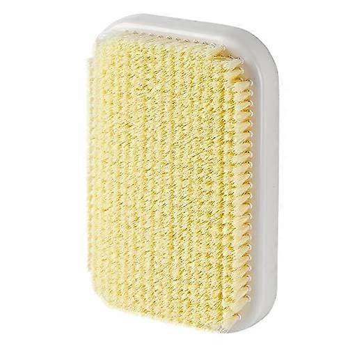 Back Scrubber with Soft Surface for Hands Shower Exfoliation, Adhesive Wall Mounted