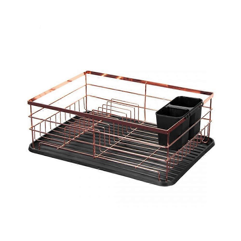 Brunbeste dish drying rack with drainer and tray 50472