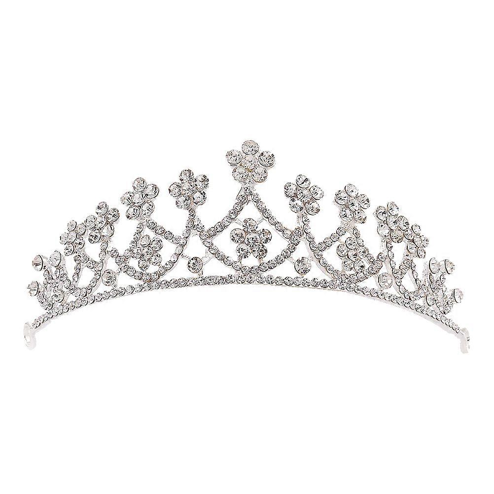 Bride Crown Creative Rhinestone Headdress for Wedding