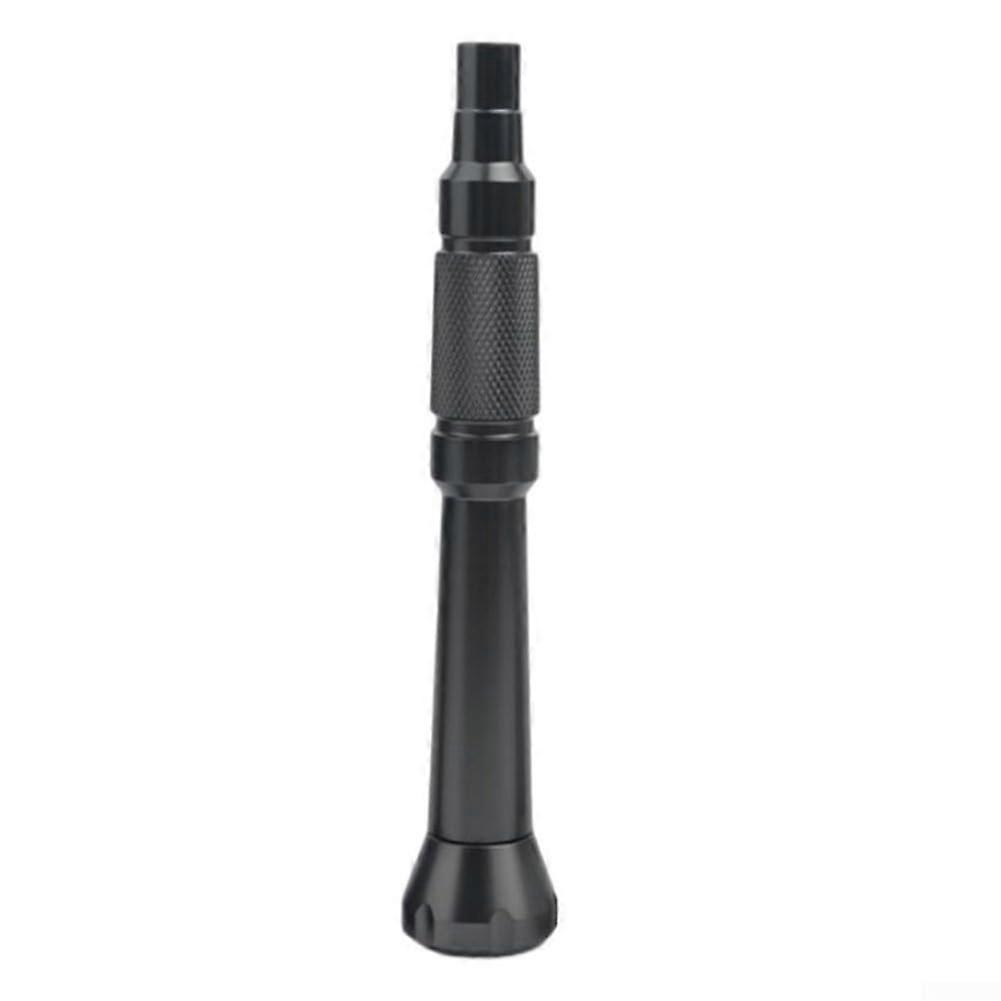 Magnetic Screwdriver Handle Aluminium Alloy Ergonomic Torque Grip for 4mm Hex Bits  Tool Black