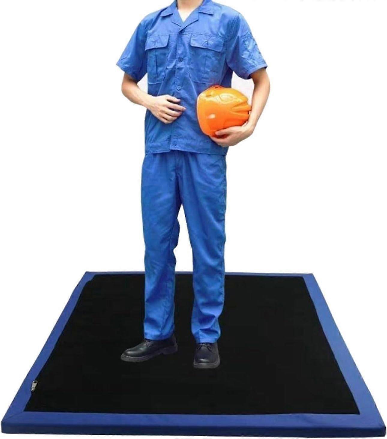 Shoe Disinfecting Mat with Dual Cleaning Function, SlipResistant Base, Small Beige for Entryway