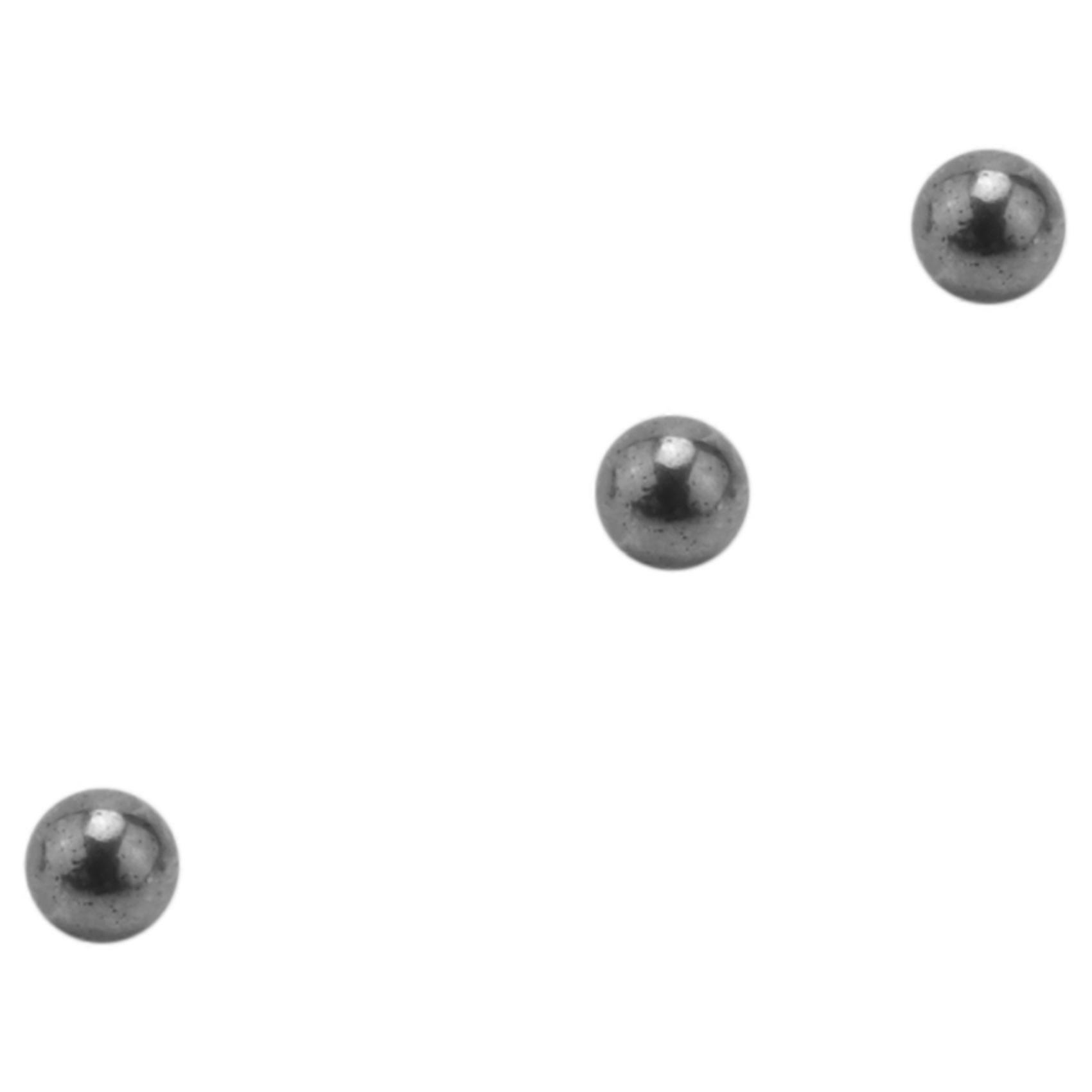 100 st. 3 mm diameter stålcykelkullager