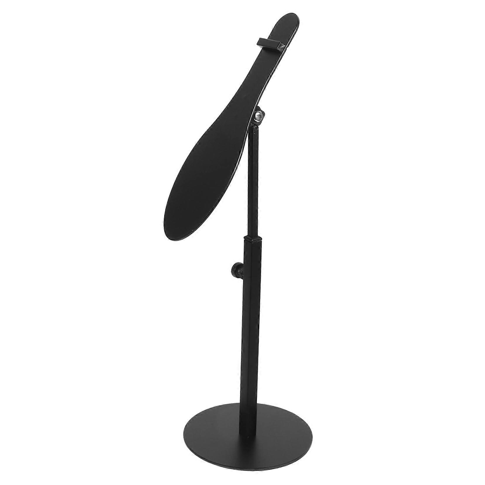 Adjustable Shoe Display Stand with Height Tilt, AntiSlip Heel Support, Durable Metal for Store