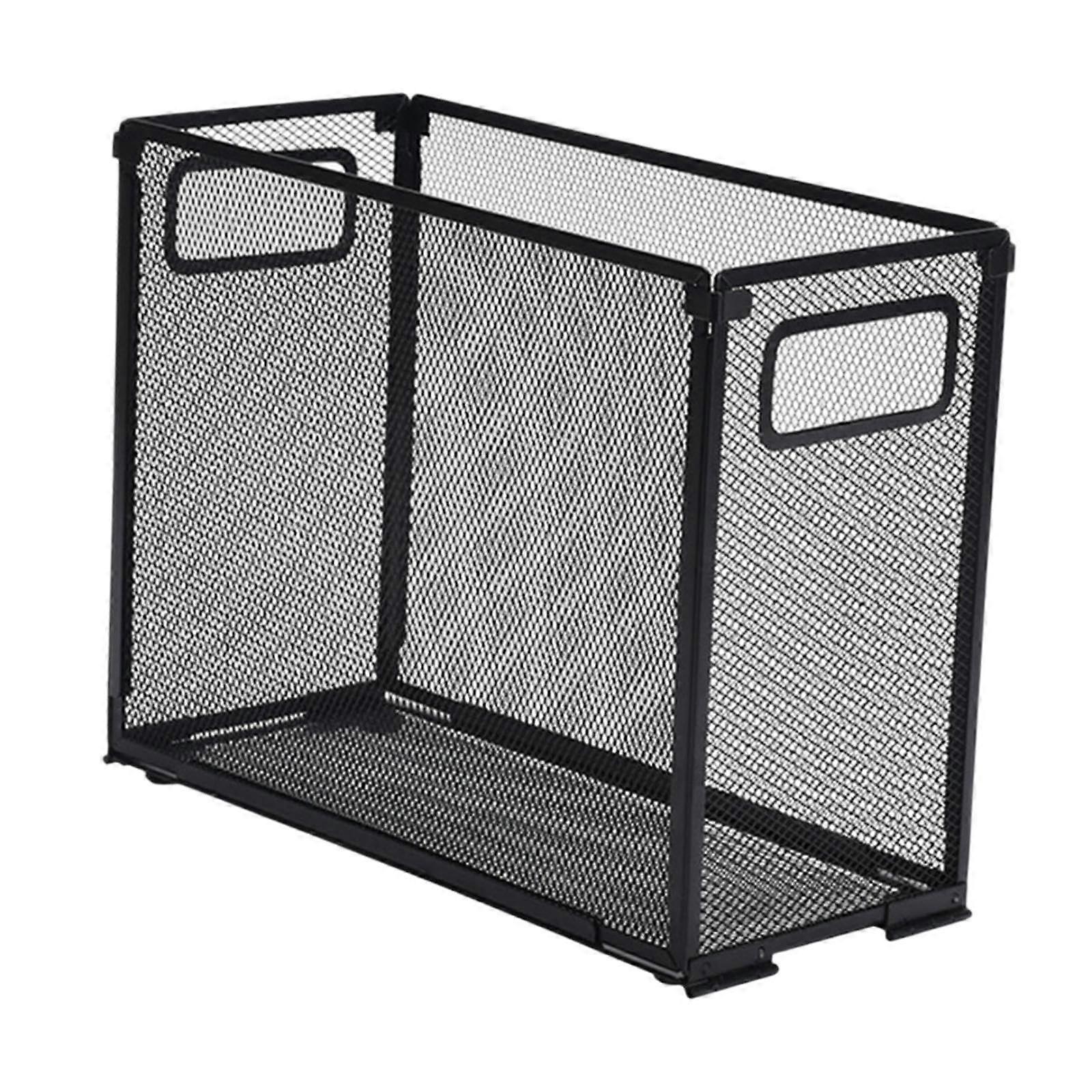 Hanging File Folder Box Desktop Organizer for Home Office Quick File Retrieval