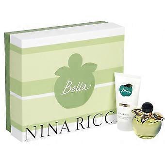 Nina Ricci Bella Giftset 50ml EDT Spray + Body Lotion 75ml