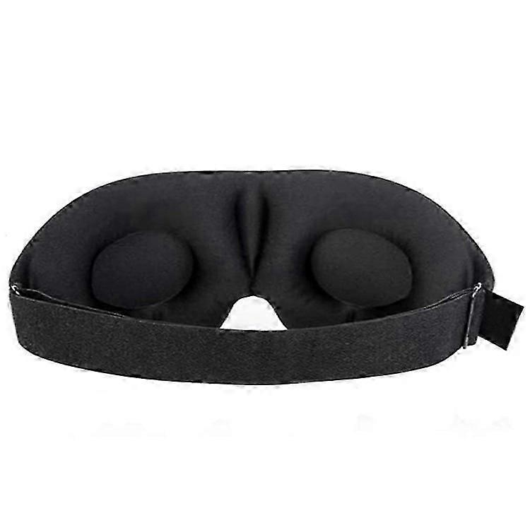 3D sleeping mask accessory black