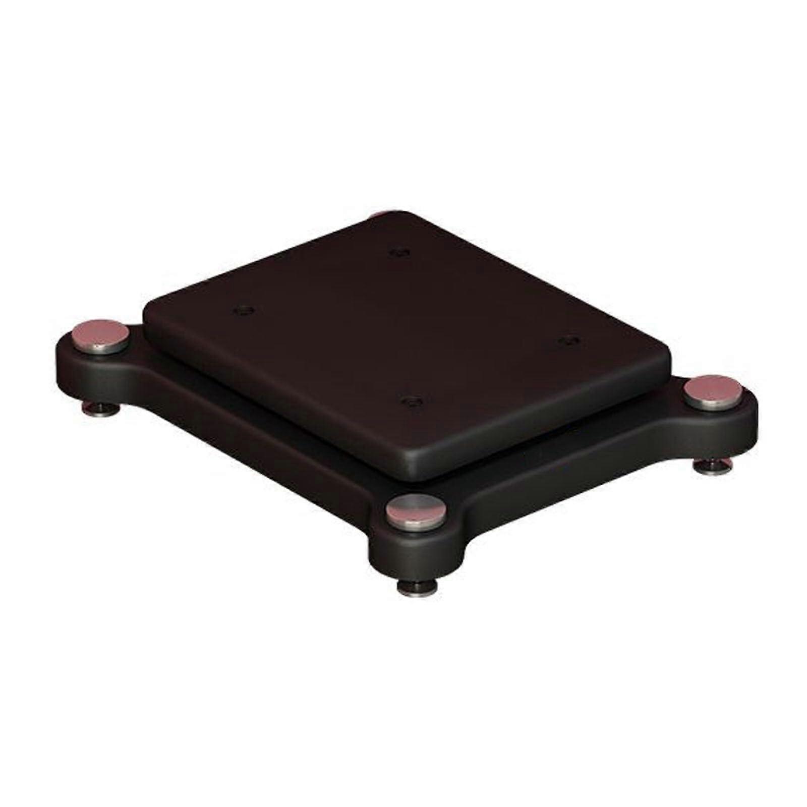 Speaker Isolation Stands with DoubleLayer Shockproof Base and Vibration Control for Studio Monitors