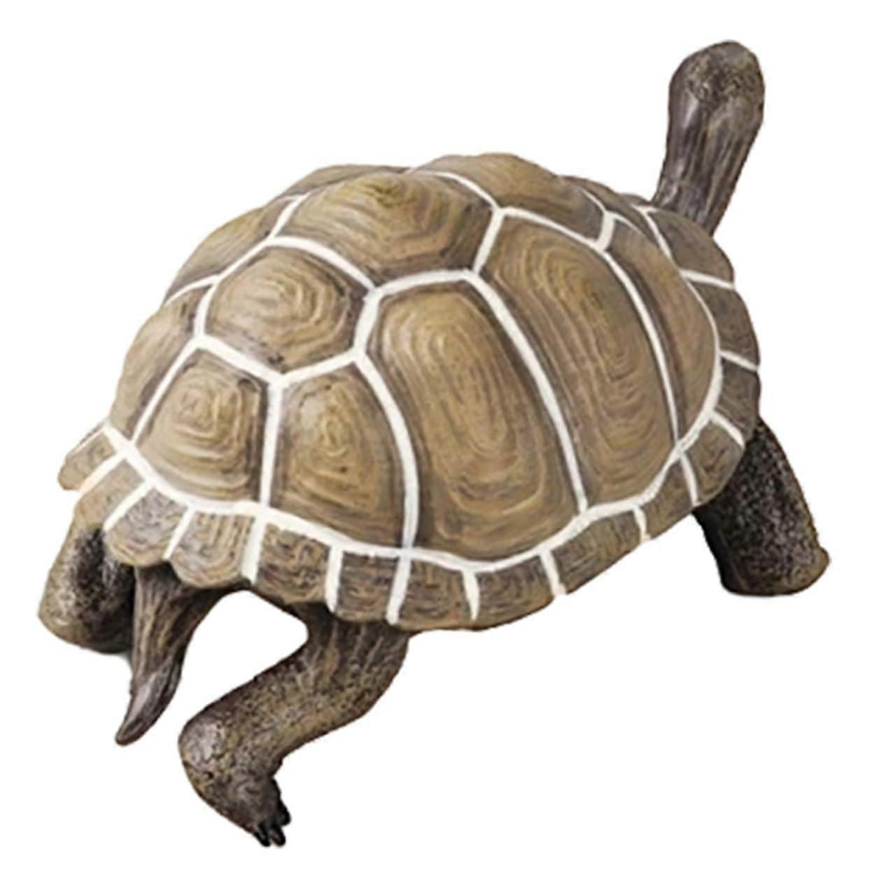 Realistic Turtle Figurine Plastic Tortoise Model for Desktop Decoration and Educational Projects