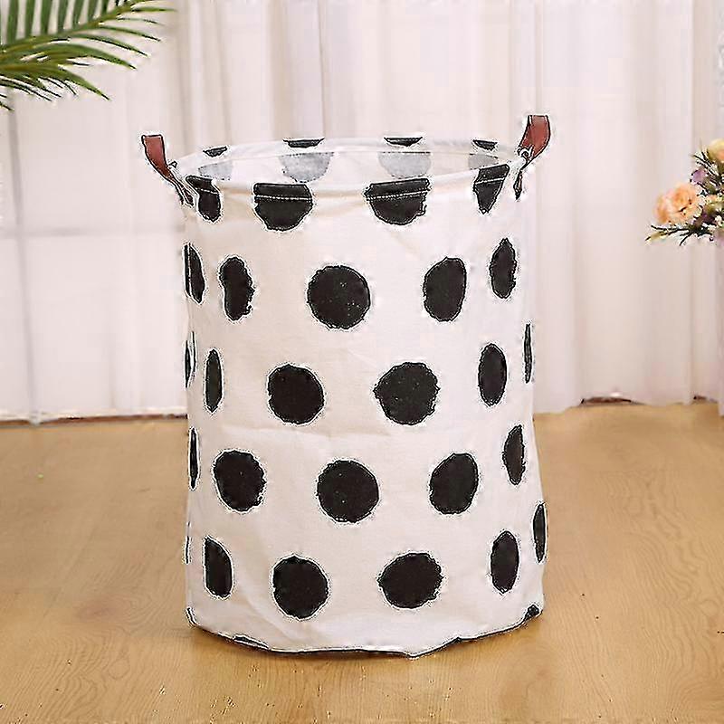 Large Drawstring Laundry Basket Collapsible Storage Hamper with Handle