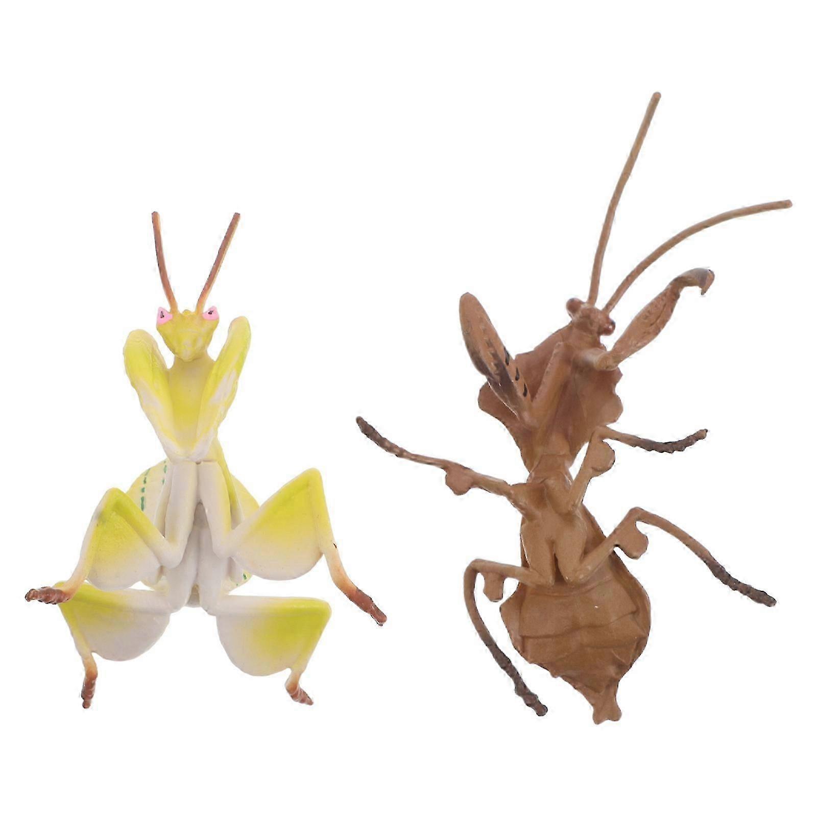 Simulated Praying Mantis Toy Set for Science Education