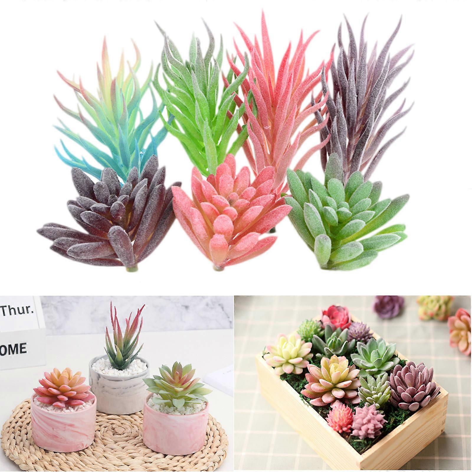 Simulation Succulent Plants for Desktop Display Artificial Succulent
