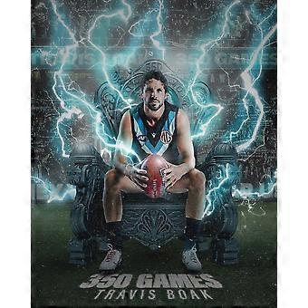 PORT ADELAIDE POW LEGEND TEAM PLAY AFL FOOTBALL jigsaw puzzle game for adults and kids V0079