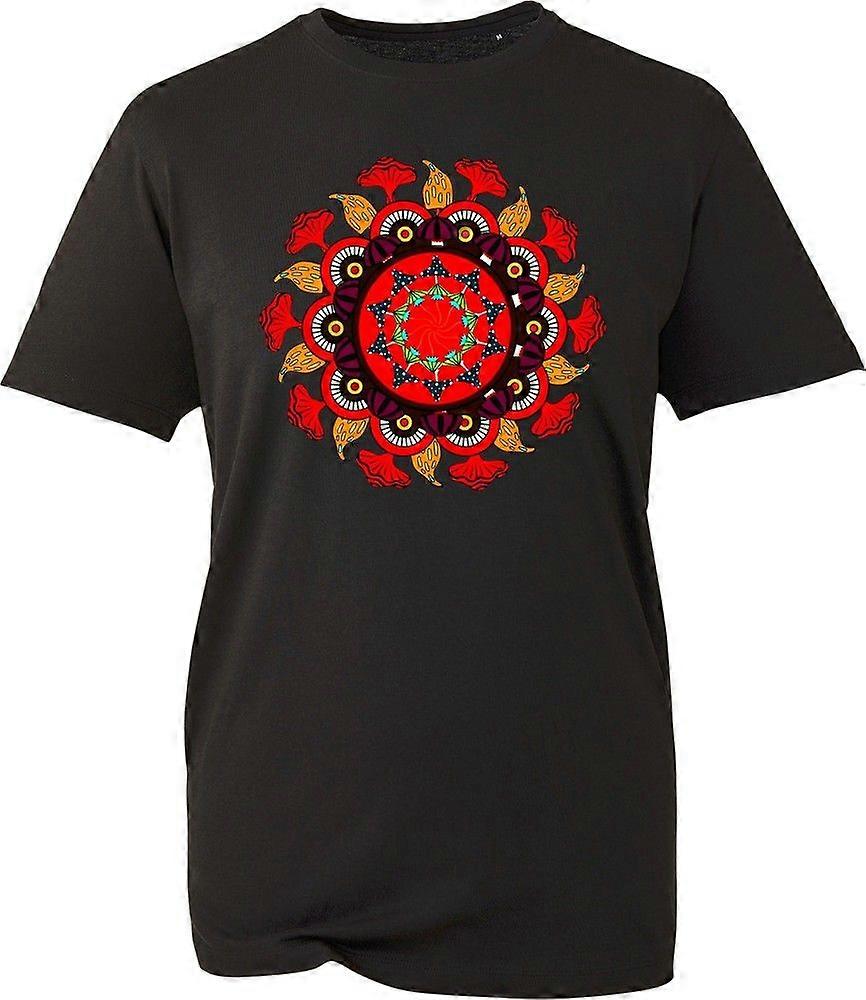 Magic Mushroom Mandala T-Shirt R2487