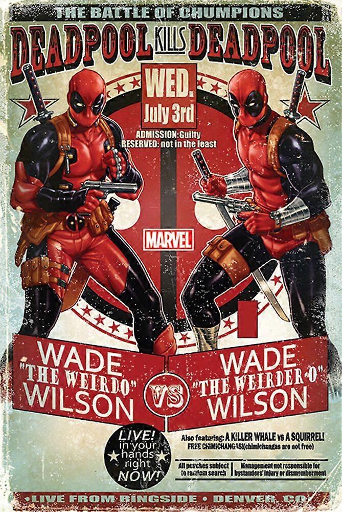 Rompecabezas de Deadpool vs. Rompecabezas G1709