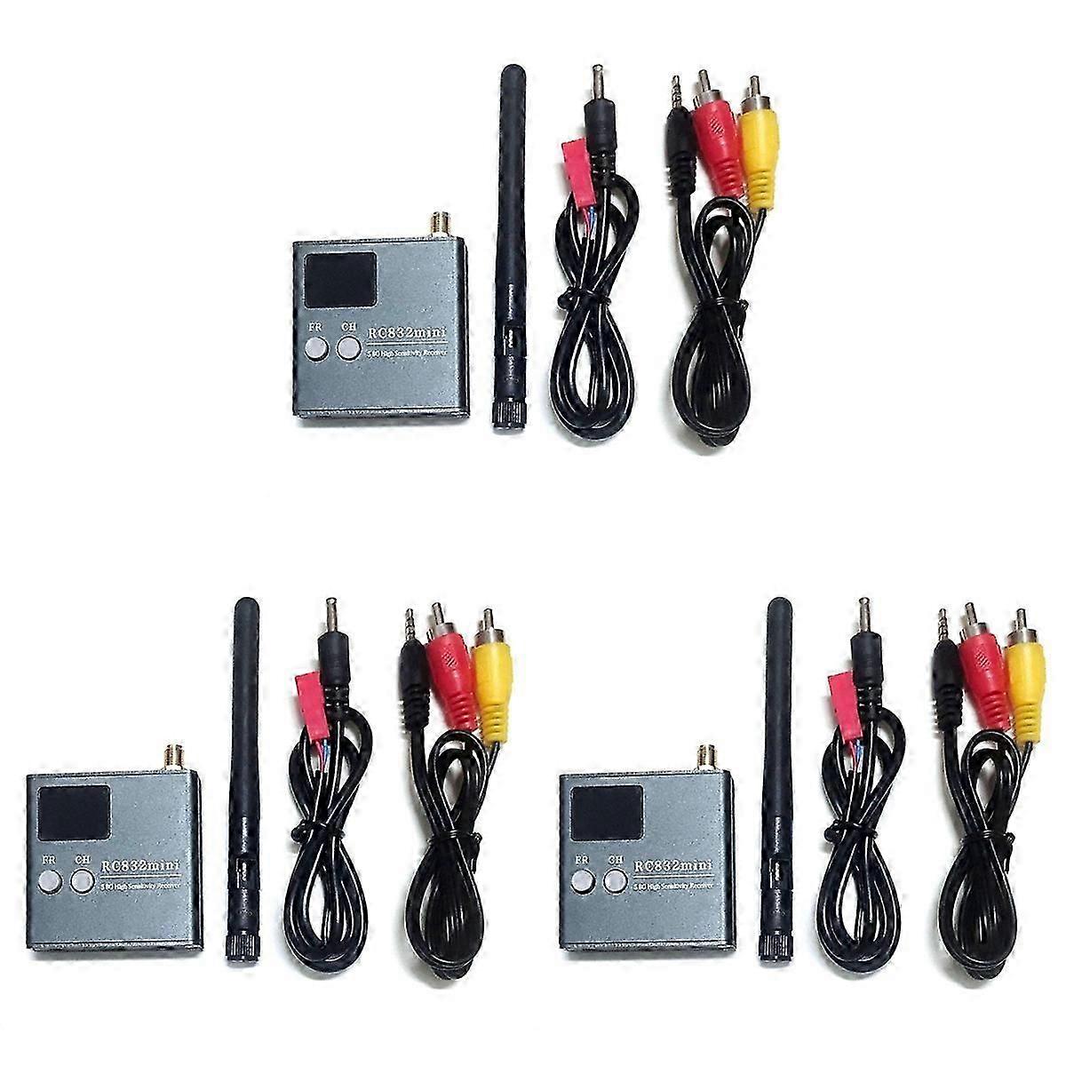 RC832Mini 4.9-5.8G 56CH High Sensitivity Receiver Wireless Receiver