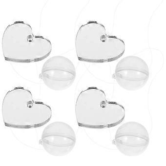 Fish Tank Mirror Betta Mirror Decoration for Decor 4Pcs Acrylic Floating