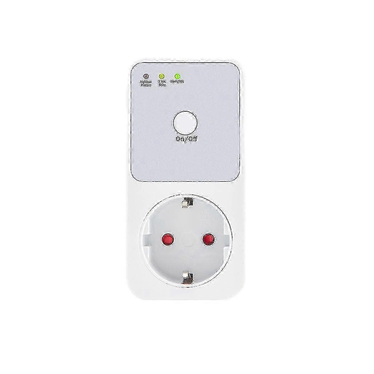 Automatic Voltage Protector Socket Power Surge Safe Voltage Protector for Refrigerator