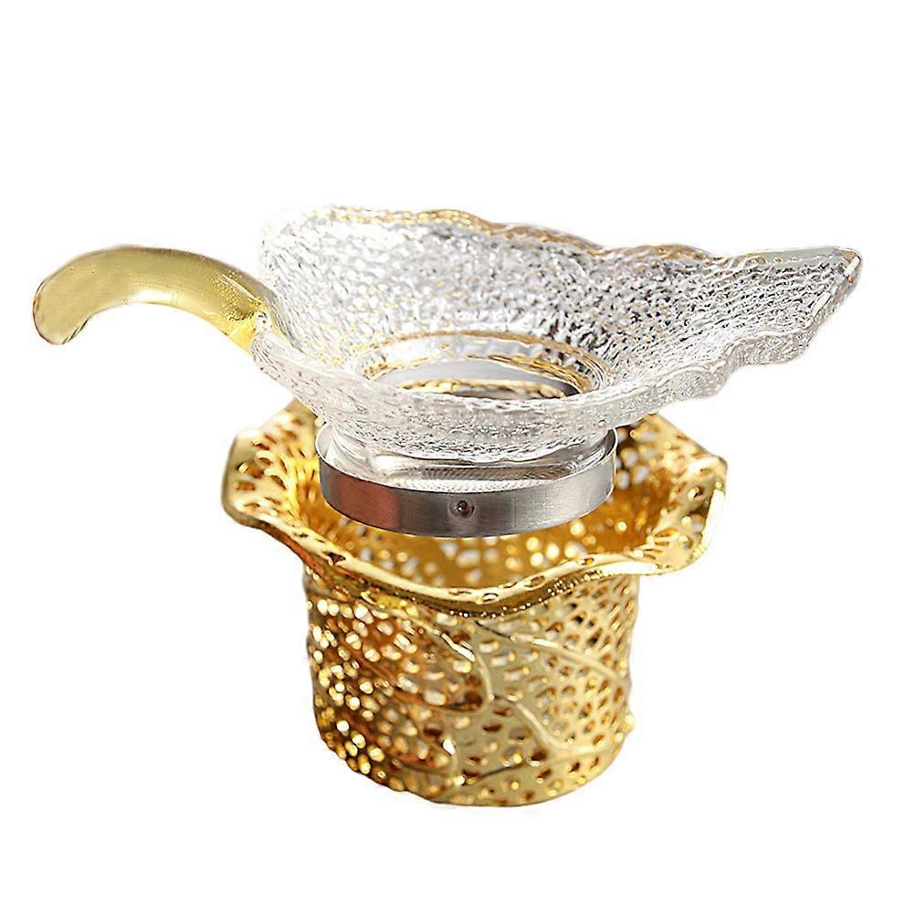 Creative Glass Tea Strainer for Tea Infuser Function 1Set Transparent Filter