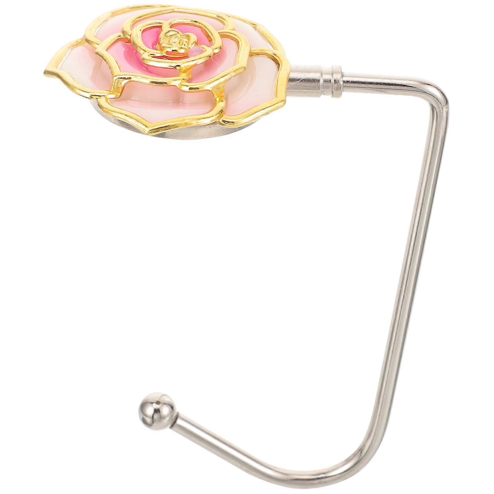 Zinc Alloy Fireplace Stocking Hook Xmas Multiuse Hook Pink