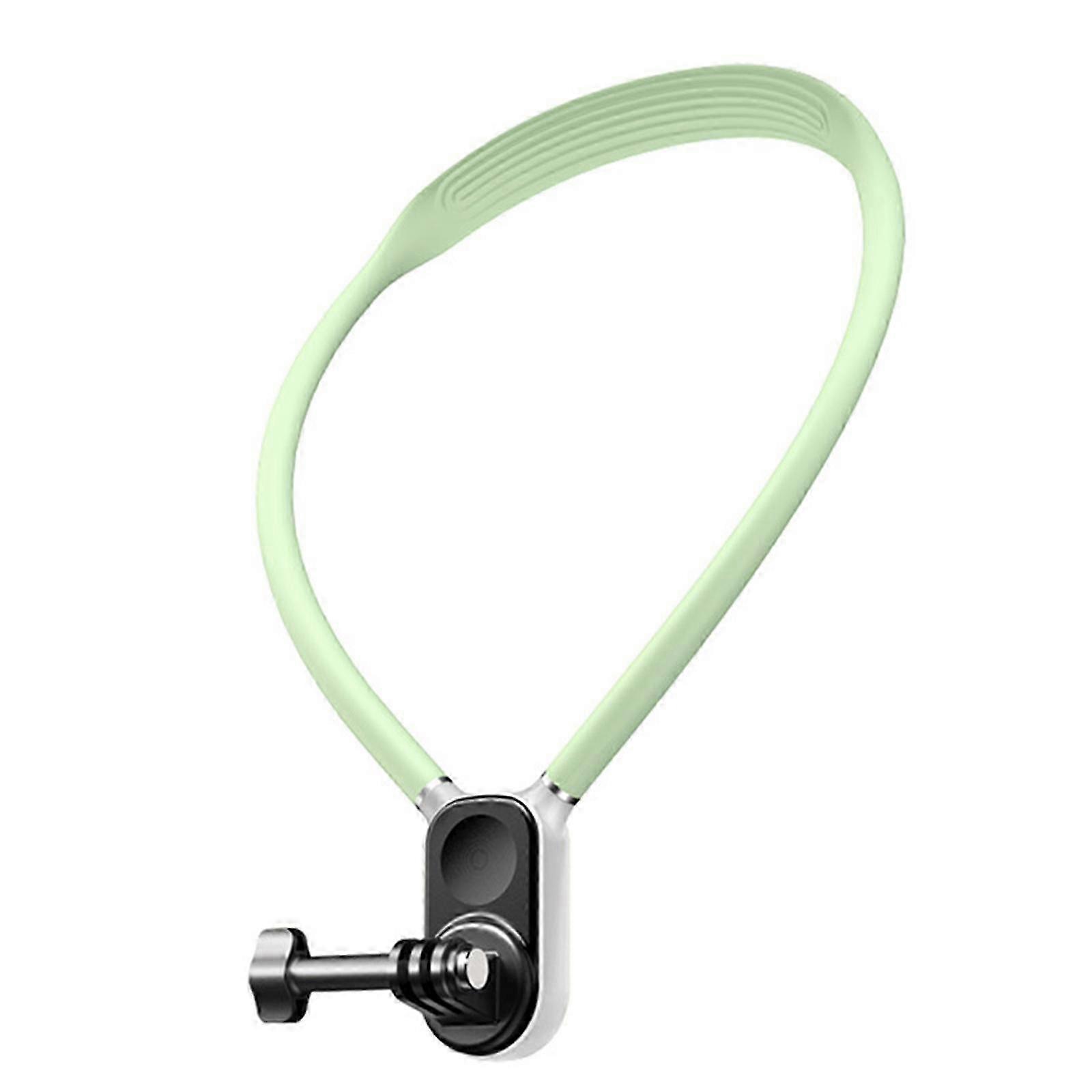 Adjustable Neck Mount Stand compatible with 12/Pocket 3 Action Cameras Flexible Multiple Angle Bend Quick Magnetic Attachment