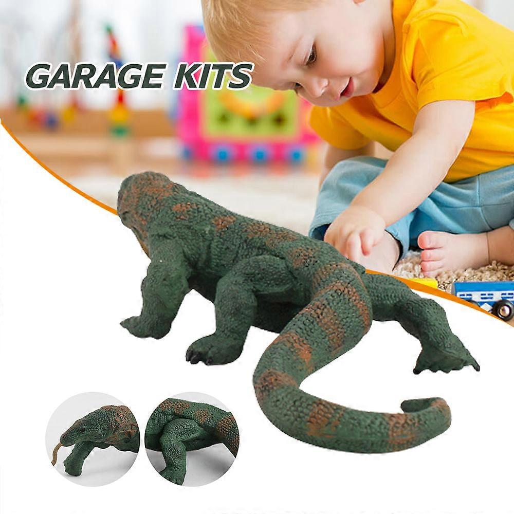 Komodo Dragon Solid Pvc Action Figure Desktop Decorative Ornament Collection