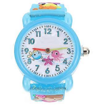 1pc kinderen waterdicht horloge student waterdicht horloge cartoon zeemeermin horloge