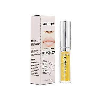 Moisturizing Lip Oil with Vitamin C and Hyaluronic Acid - Repair Dry, Chapped Lips for Healthy Glow