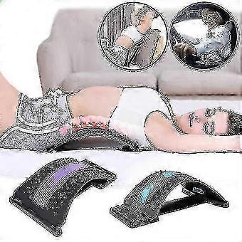 Multi-level Back Supporter Waist Lumbar Stretcher Neck Back Spine Massage Corrector Waist Pain Relief Relax