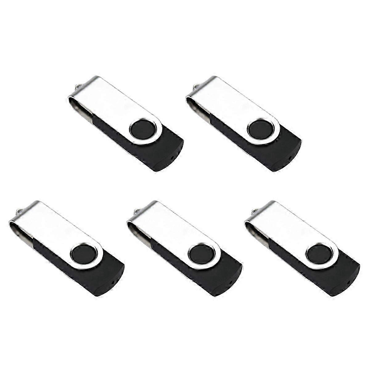128MB USB 2.0 Flash Drive, Portable Memory Stick, Black