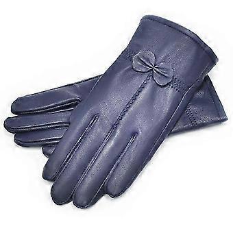 Dames Handschoenen Warme Handschoenen Outdoor Accessoires donkerblauw