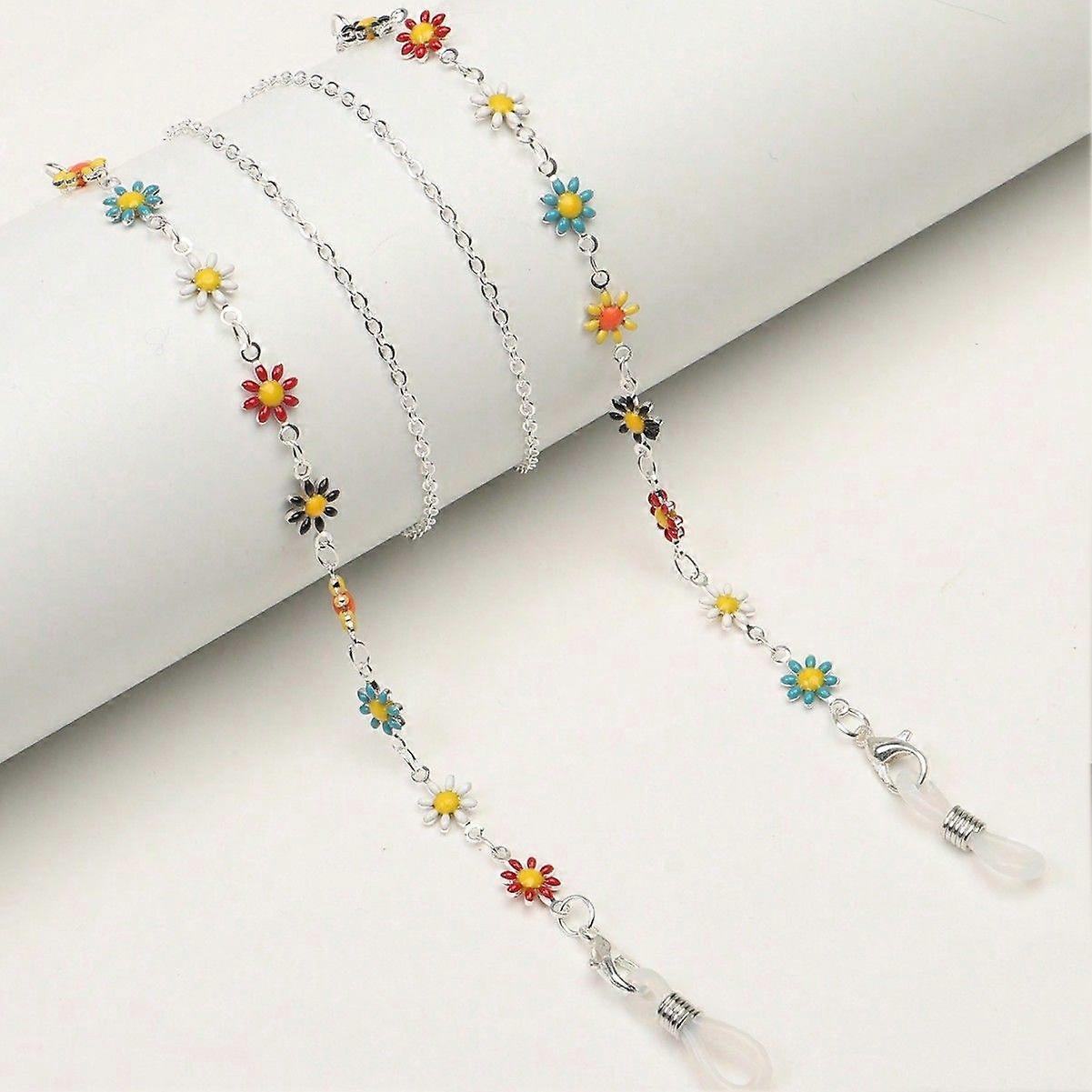 Colorful Daisy Eyeglasses Chain