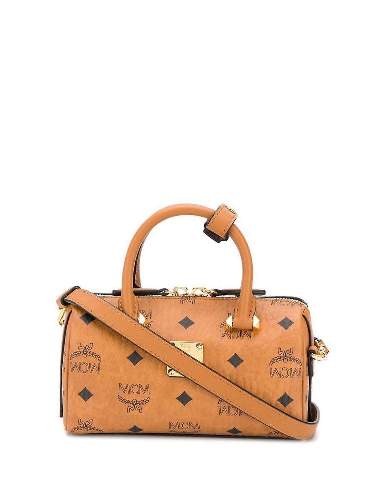Visetos Monogram Mini Boston Bag