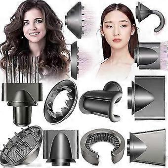 8 Pieces Hair Dryer Diffuser Nozzle Set, Soft Smooth Modeling Anti-Flyaway Attachments, Compatible with Supersonic HD01/02/03/04/08