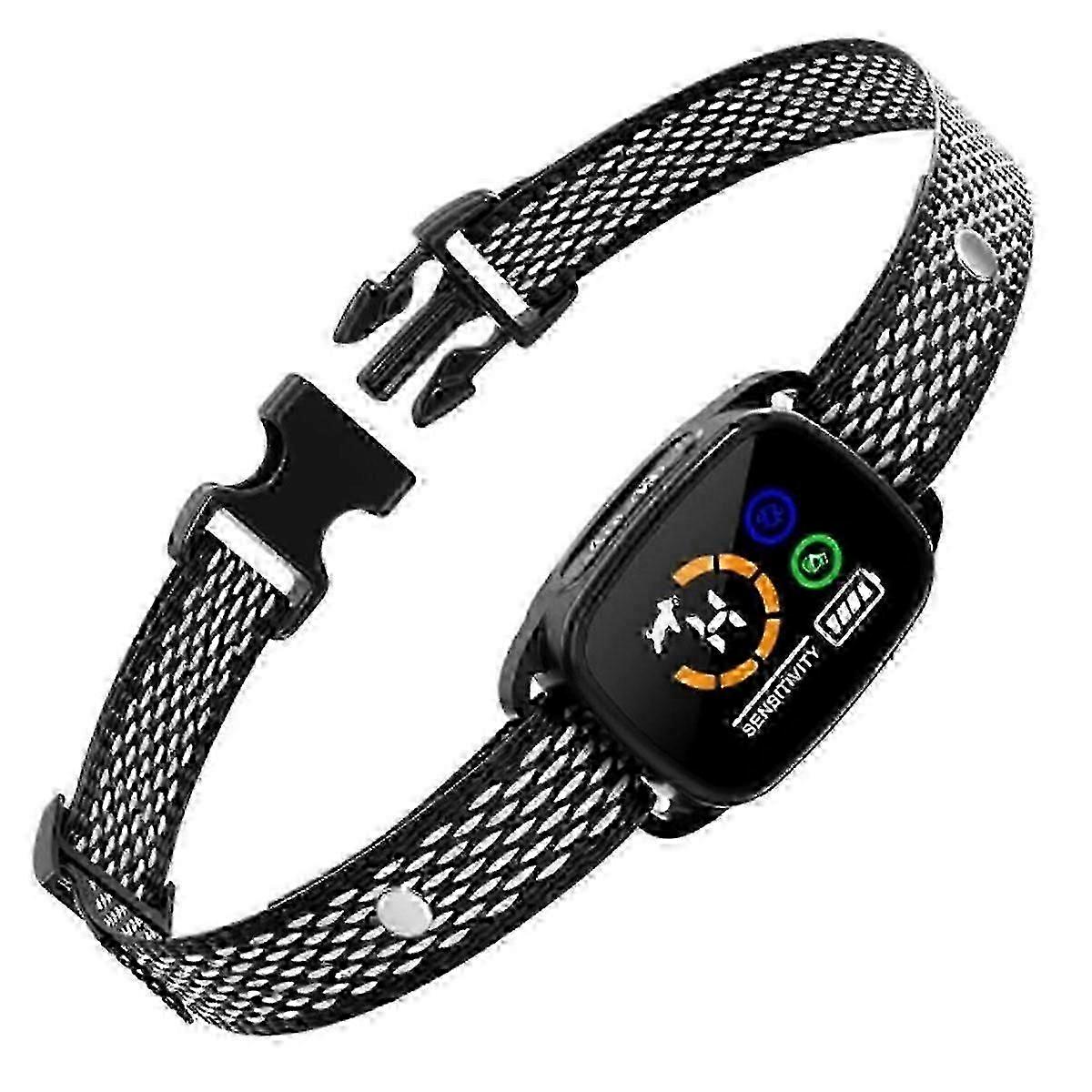 Dog Bark Training Collar, Progressive Working Sequences, 3 Modes, Adjustable Sensitivity, Rechargeable