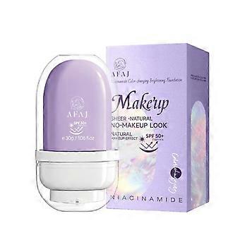 Niacinamide ColorChanging Brightening Foundation 30g, SPF 50 Sheer Natural OilControl All Day Coverage NoMakeup Look Base Makeup