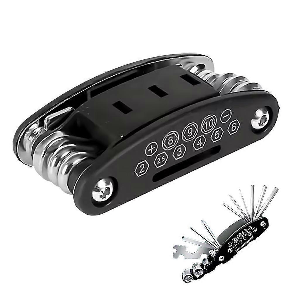 16-in-1 Folding Wrench Multi-Function Hex Wrench Set Portable
