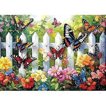 Colorful Garden Butterfly Jigsaw Puzzle Game CYQL-801