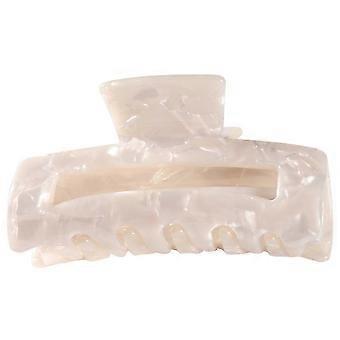French Celluloid Banana Hair Clips, Non Slip Acrylic Resin Teeth Claw Clips for Work Cooking Laundry