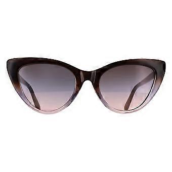 Gafas de sol Guess GF6147 92B Marrón Morado Degradado Humo