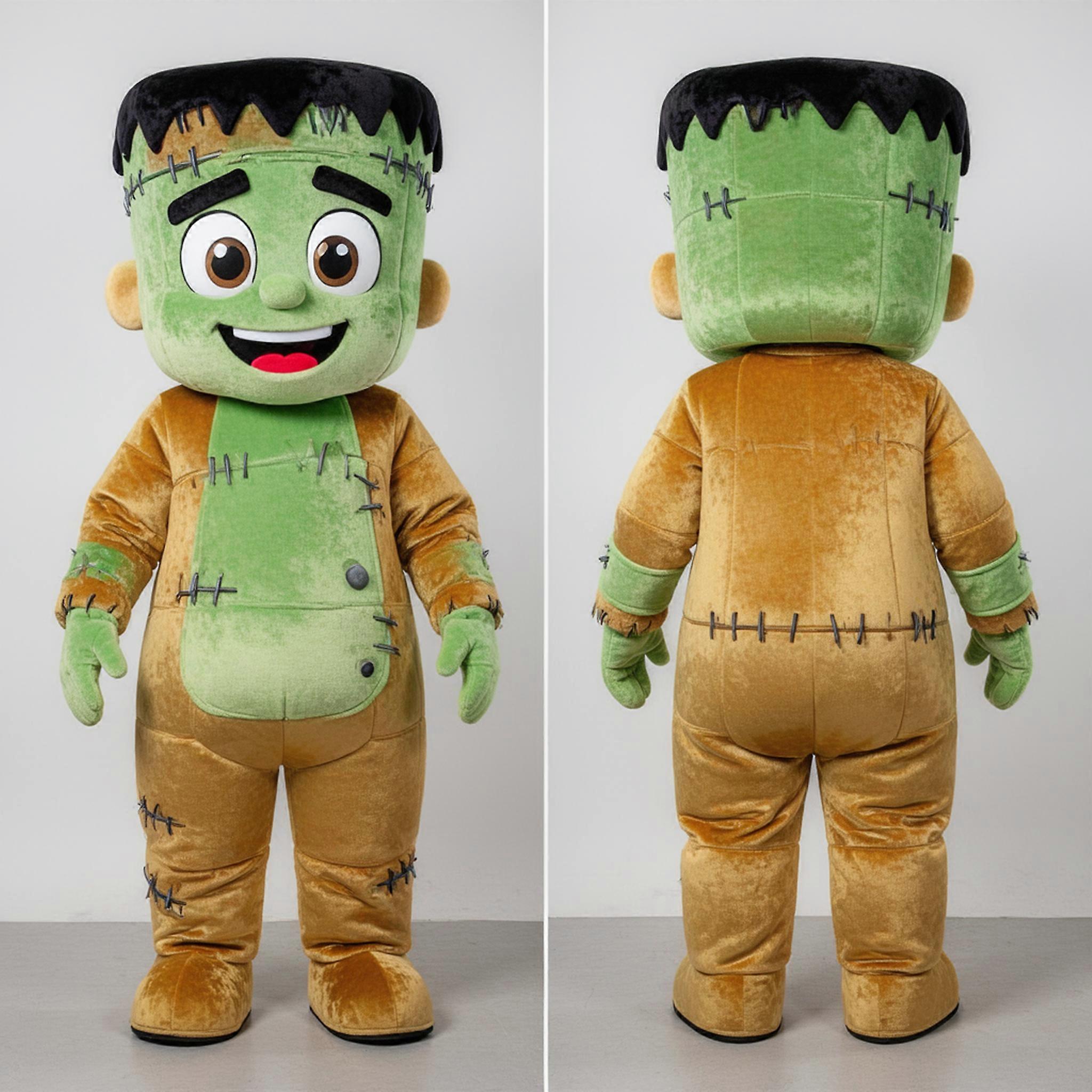 MASTICOT Gold Rounded Frankenstein Mascot