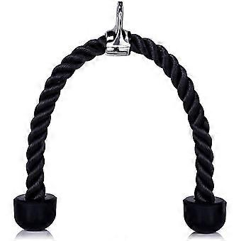 Tricep Rope Pull Down Cable, Easy to Grip & Non-Slip Cable Attachment for Gym Workout Exercise