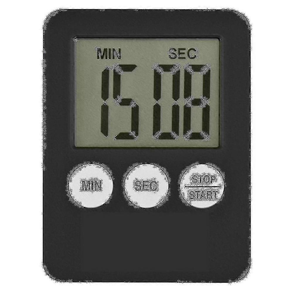 Ultra-thin LCD digital screen kitchen timer square cooking countdown alarm clock magnetic clock