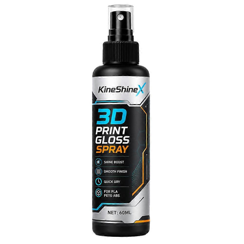 3D Printer Model Gloss Spray Quick Drying Layer Line Reducer high-Gloss Spray for Printed Models Quick Dry Reduced Texture