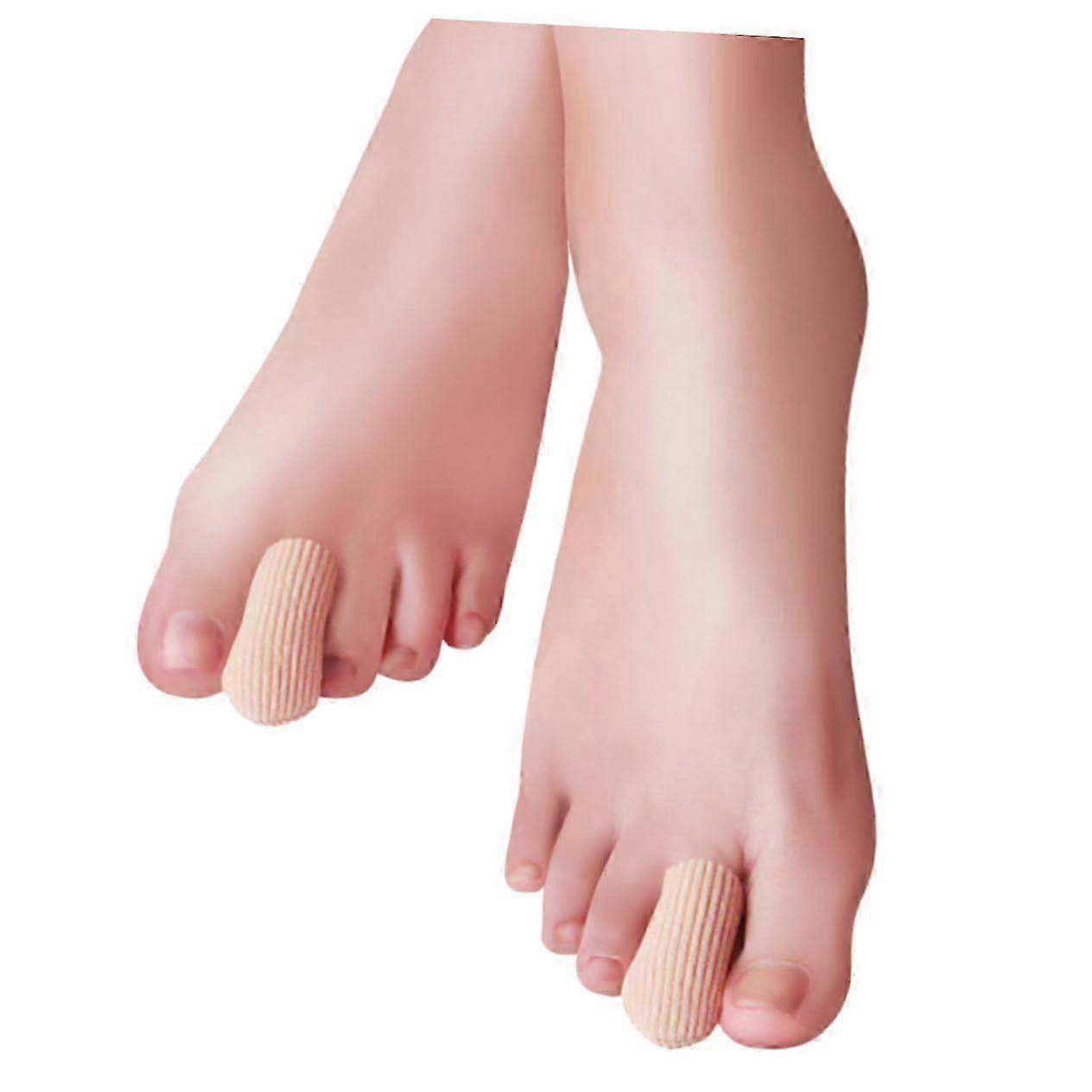 Flexible Gel Toe Separators with Secure Sleeves