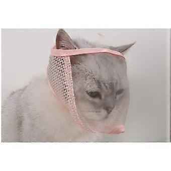 INF Breathable Face Mask for Pets and Cats, Anti-Bite Net for Grooming, Cleaning and Bathing