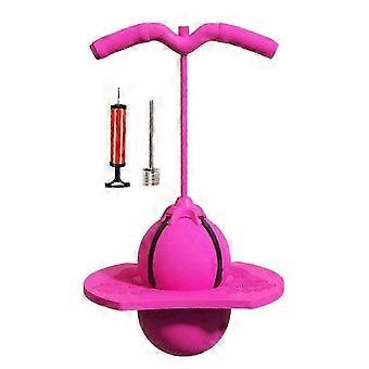 Springbal met handvat en pomp voor kinderen, ideaal als balans- en springbal. Speelgoed om de lengte van kinderen te vergroten, geschikt voor binnen en buiten.