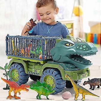 Children's Dinosaur Toy Car Large Engineering Trucks Construction Vehicles Toy Gift [MI]